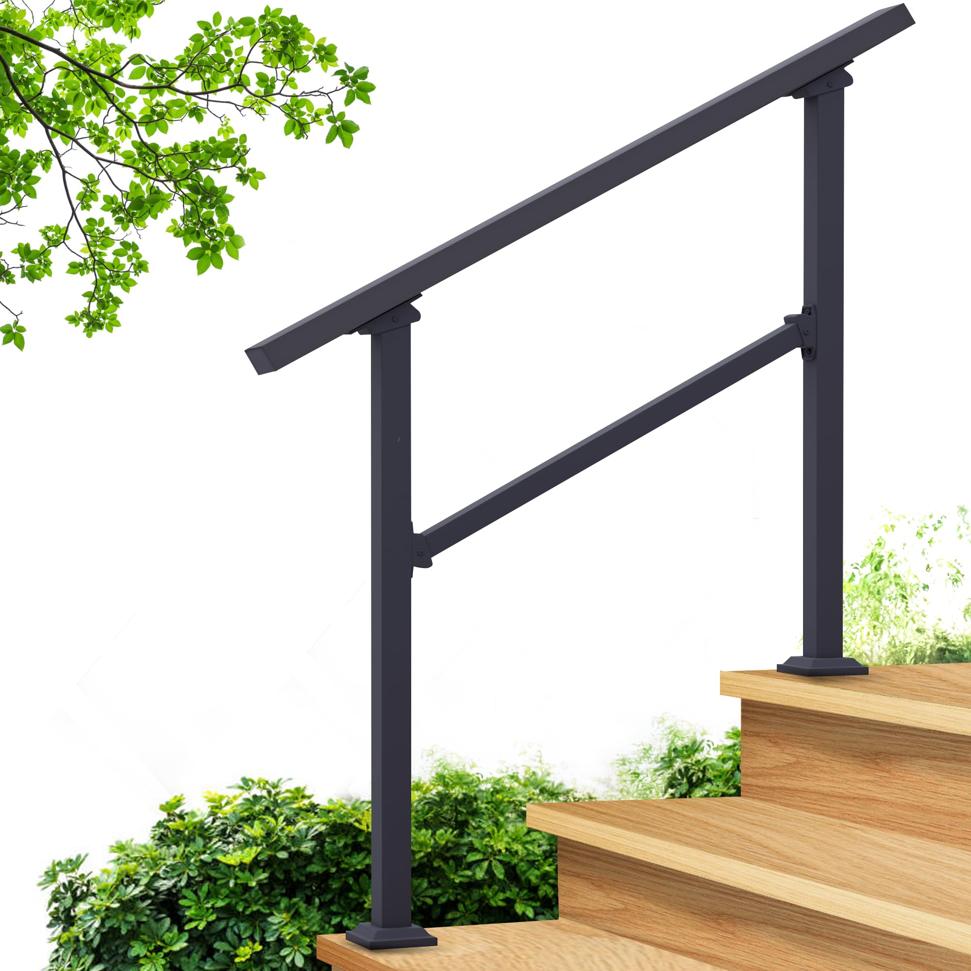CHR CR Fence & Rail stair handrail kit for easy outdoor installation.