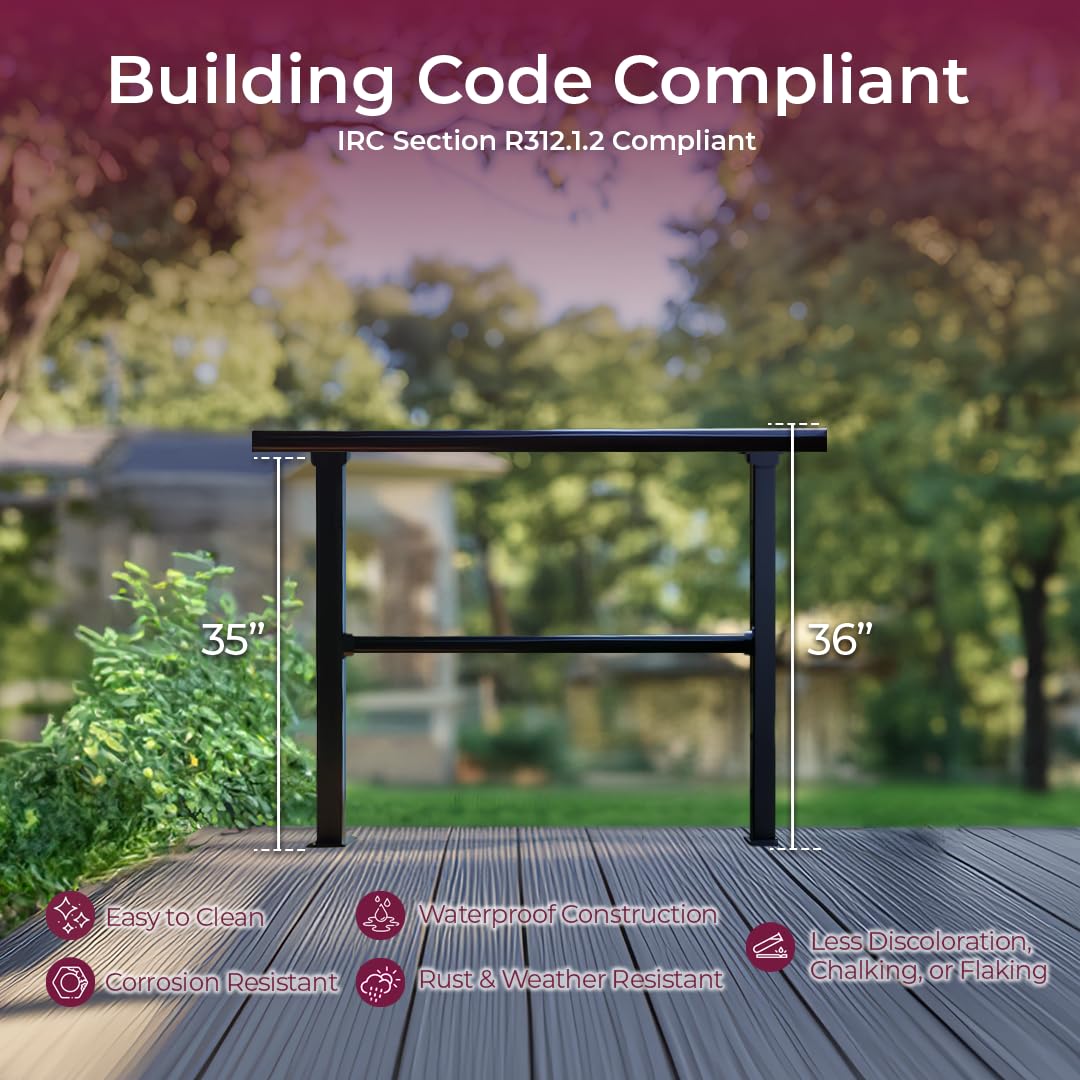 CHR CR IBC-compliant railing emphasizes safety for outdoor spaces.