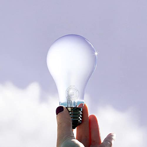 Chromalux 60W bulb demonstrating true color rendering through refined spectrum balance.
