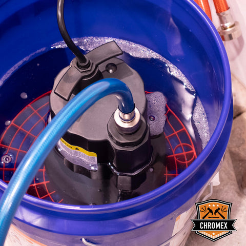 Chromex 20% concentrated vinegar powers mineral buildup removal.
