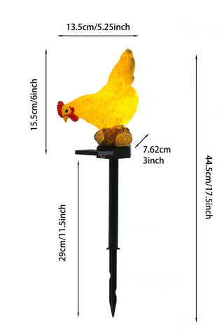 CHUANGFENG weatherproof chicken light for all-season outdoor use