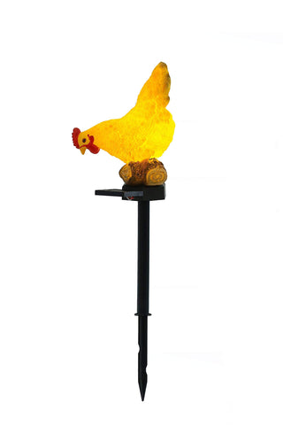 CHUANGFENG backyard chicken light ideal for front porch decor