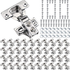 Chumia 100-pack soft closing hinges for quiet kitchen cabinet doors