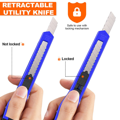 Chumia box cutter compact blue suitable for packaging