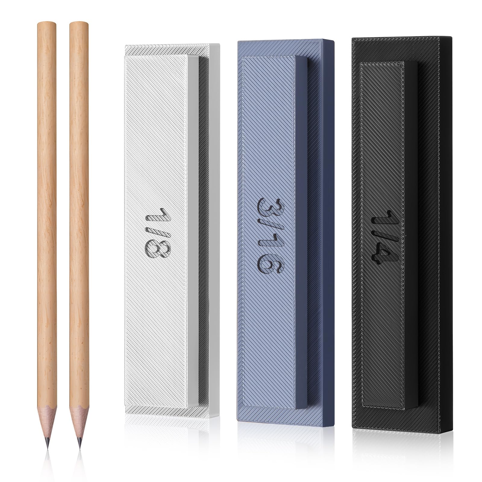 Chunful Trim Reveal Tool three-size set enables precise reveals for doors and trim.