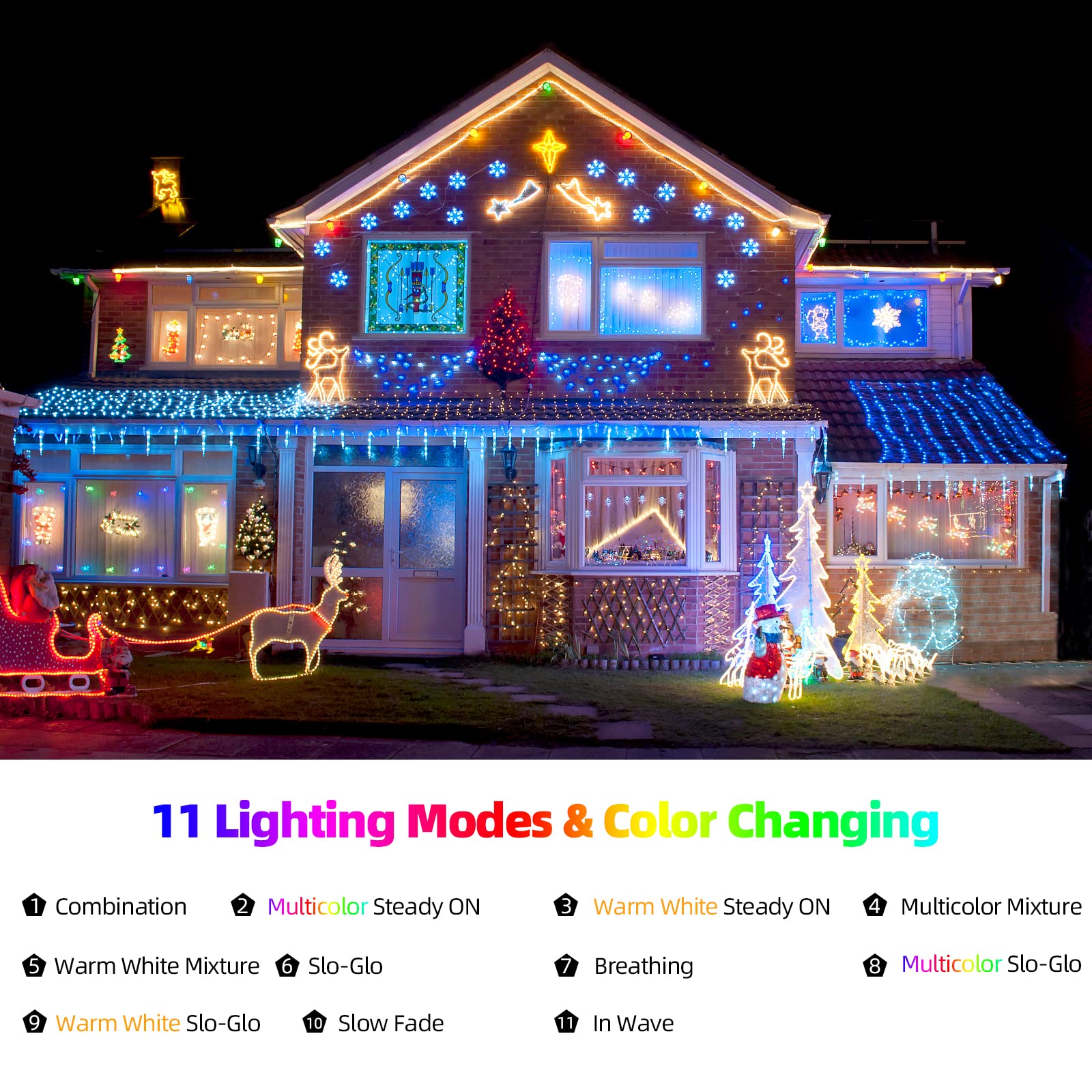 Chuya 164-foot LED string for indoor or outdoor use