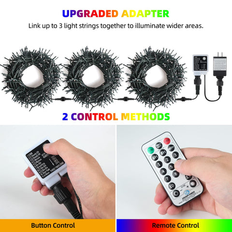 Chuya remote displaying 11 modes for flexible lighting