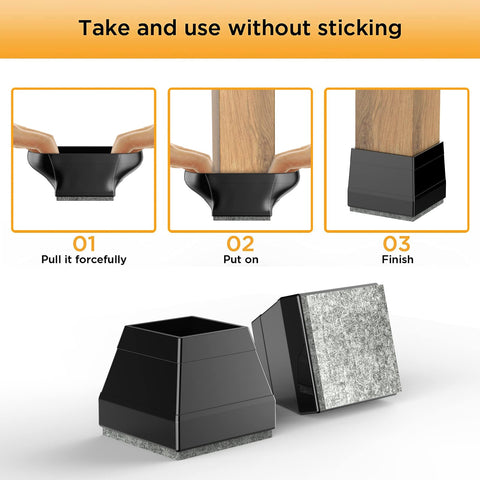 CHWM easy-slip-on installation requires no tools for quick protection.