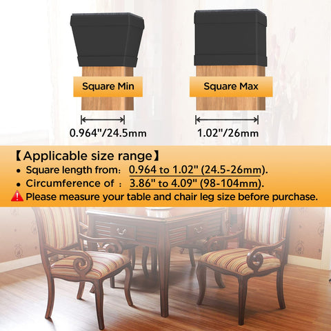 CHWM set on hardwood floor protecting from scratches and reducing chair noise.