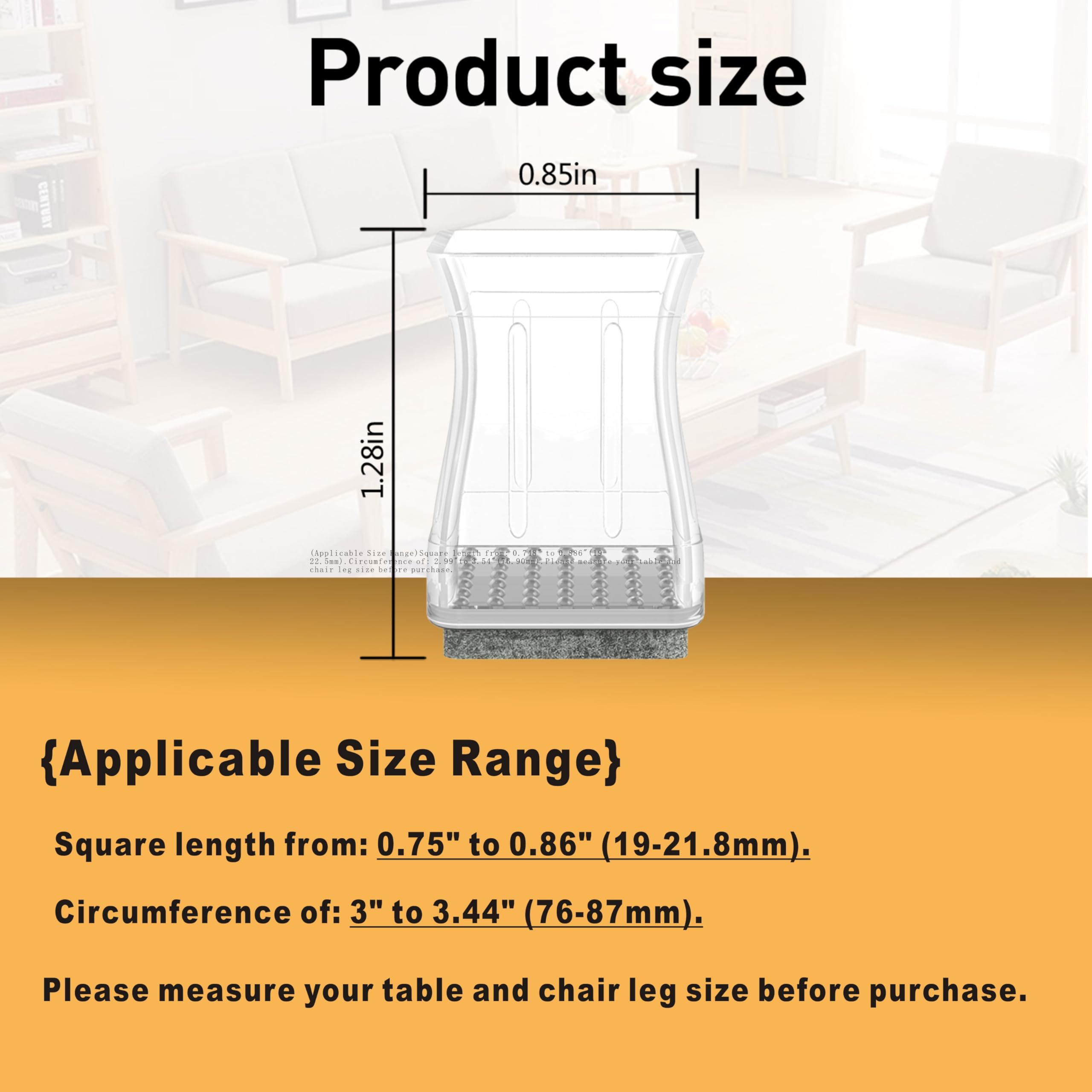 CHWM easy-slip-on design demonstrates simple installation for secure fit