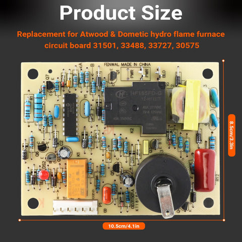 CHYKUANG 31501 ignition board detailed PCB closeup highlighting high-quality components
