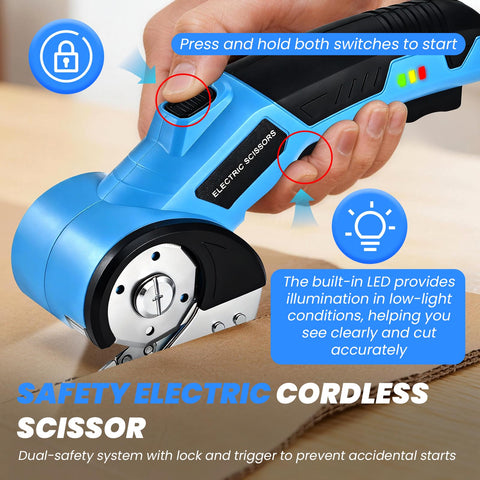 Cieex ergonomic grip reduces hand fatigue during long use
