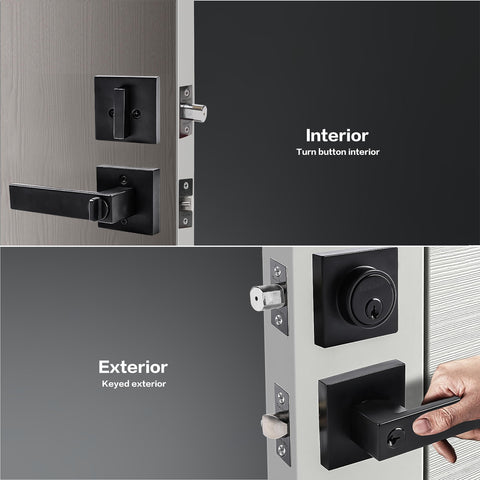 Cielsa Dawn adjustable backset lock fits 1-3/8 to 1-3/4 inch doors