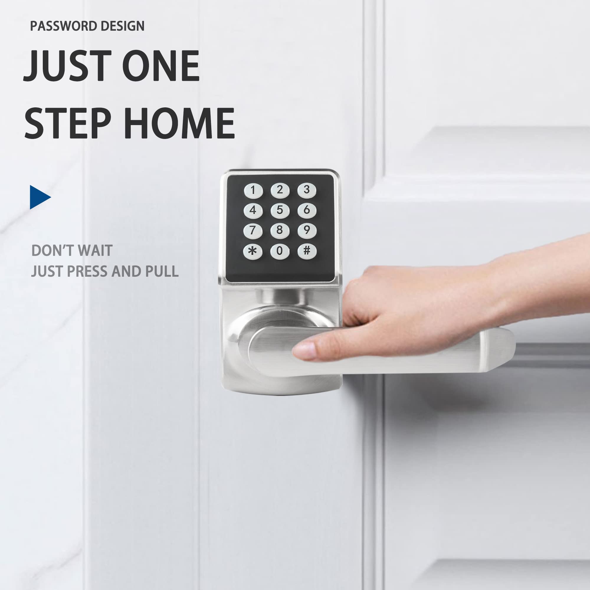 Cielsa Dawn anti-peep password feature for discreet access