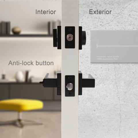 Cielsa Dawn zinc alloy door handle for smooth grip and stability