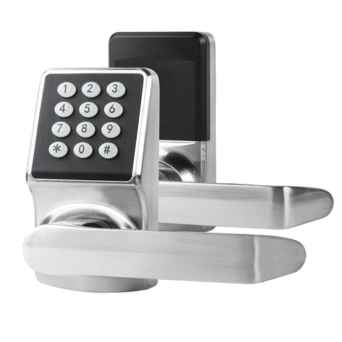 Cielsa Dawn electronic door lock with handle provides secure front-door access.