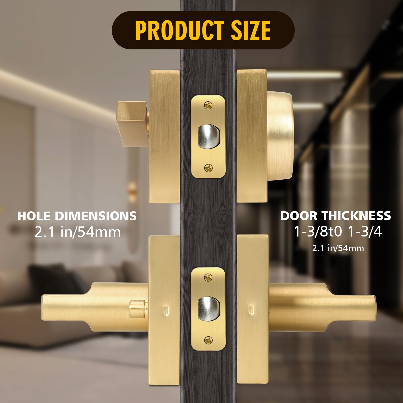 Cielsa Dawn Gold easy installation with included hardware and tools
