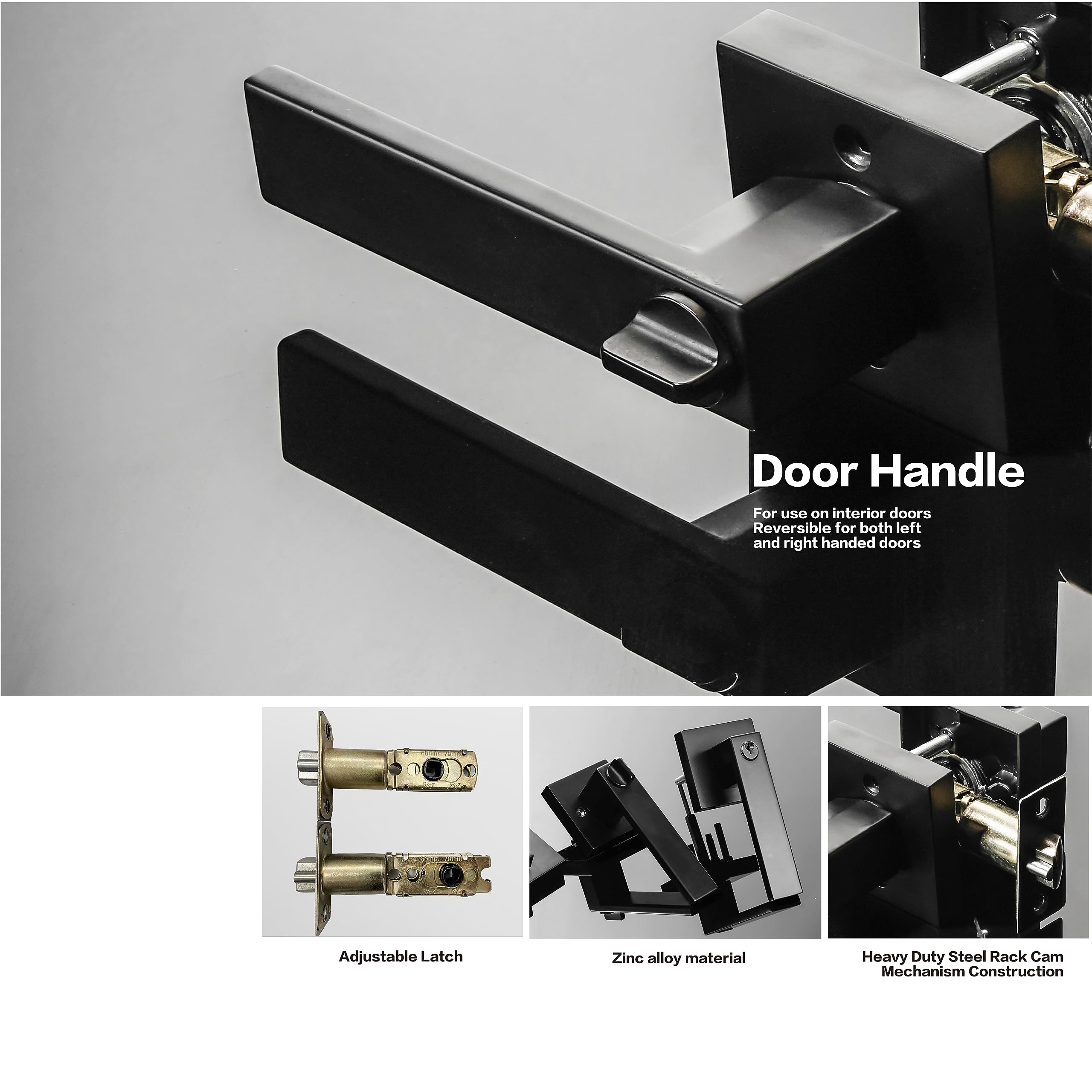 Cielsa Dawn reversible lever handle for left or right handed doors.