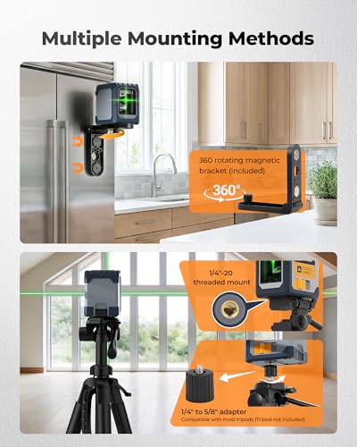 CIGMAN CM-G02 magnetic bracket enables 360-degree positioning without a tripod.