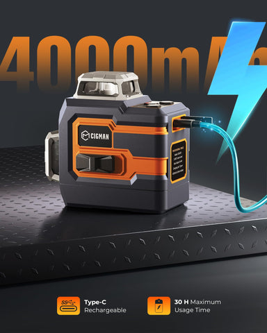 CIGMAN CM-S01 360-vertical-laser beams for vertical alignment assistance