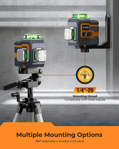 CIGMAN CM-S01 bright green laser improves visibility in daylight work