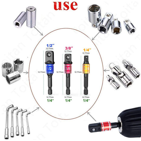 CIGOTU 105° right-angle extension for tight spaces.