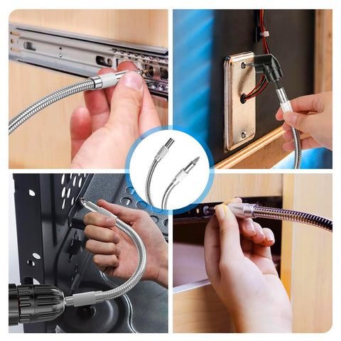 CIGOTU rotatable socket adapter set for quick tool conversions and reduced effort.
