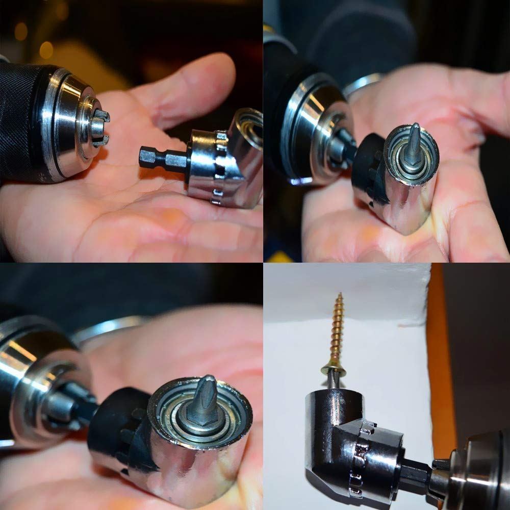 CIGOTU universal extension works with drills, drivers, or manual wrenches.