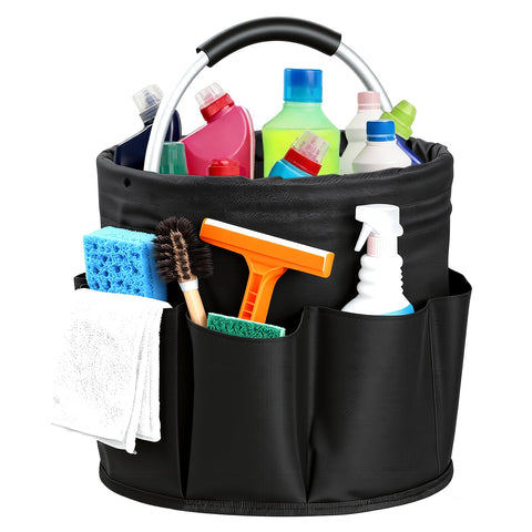 CIHTL Cleaning Caddy with 17L capacity, open top for quick access to bottles and rags.