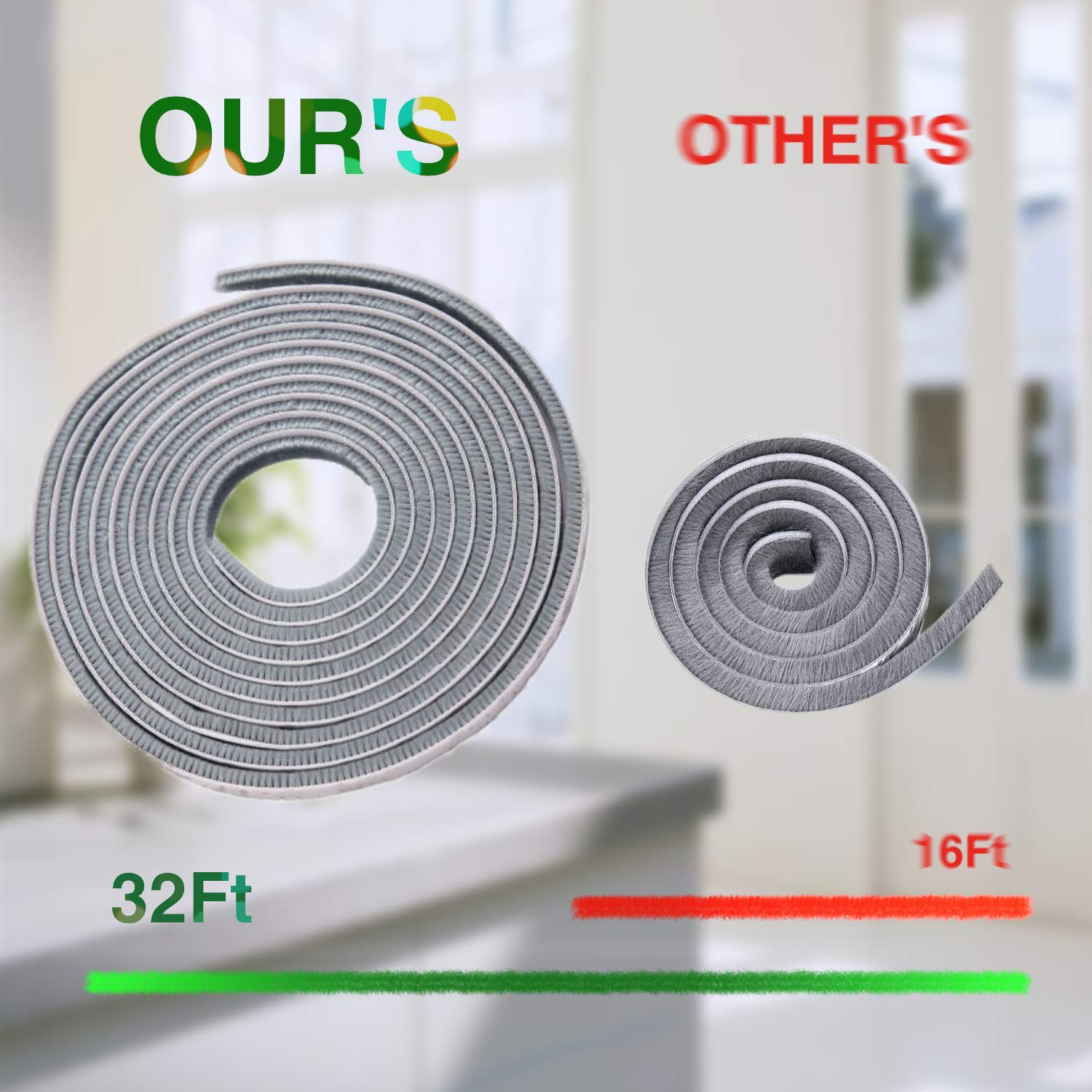 CIKKIO weather strip window application highlights windproof and dustproof performance