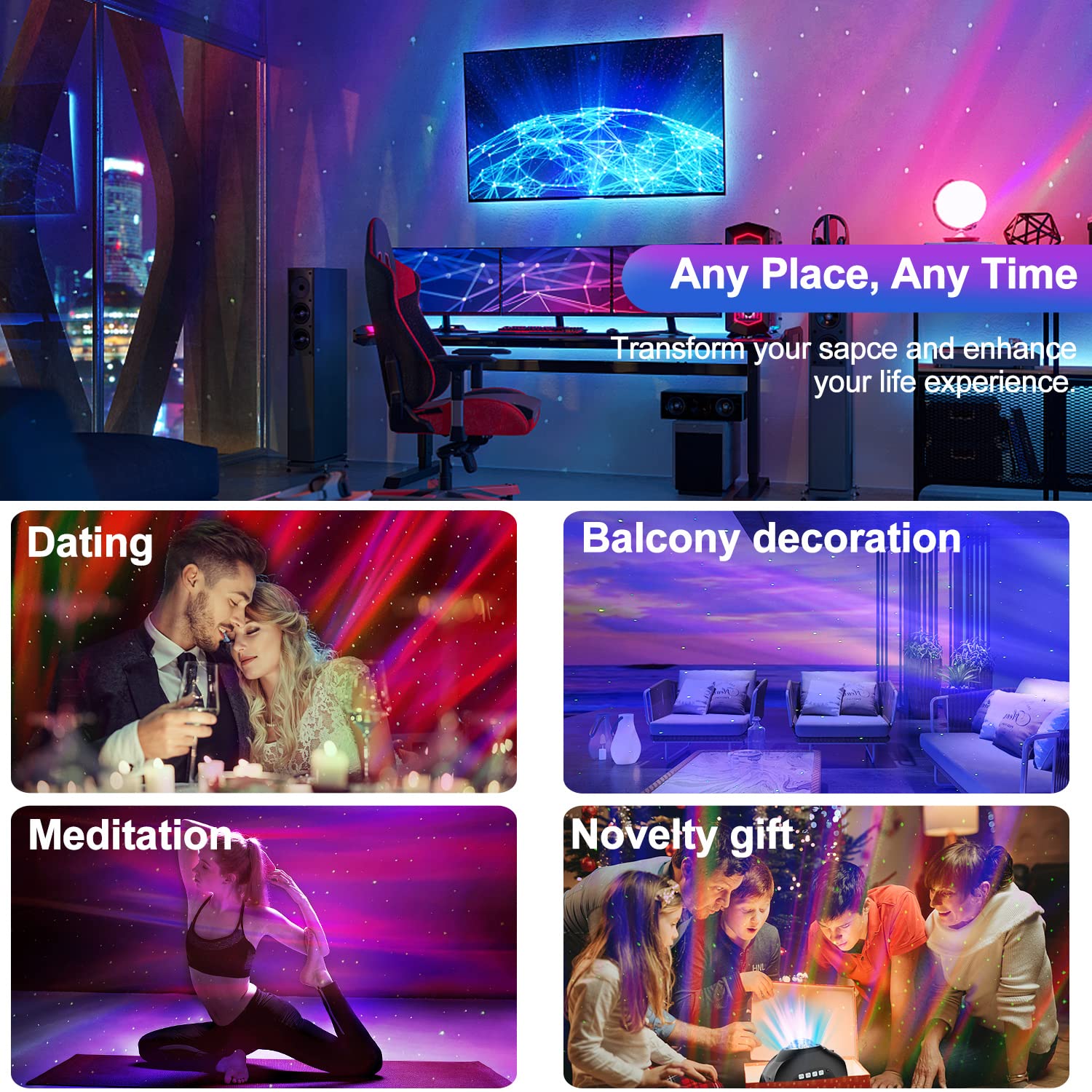 CIMELR Star Projector elephant design makes a charming gift.