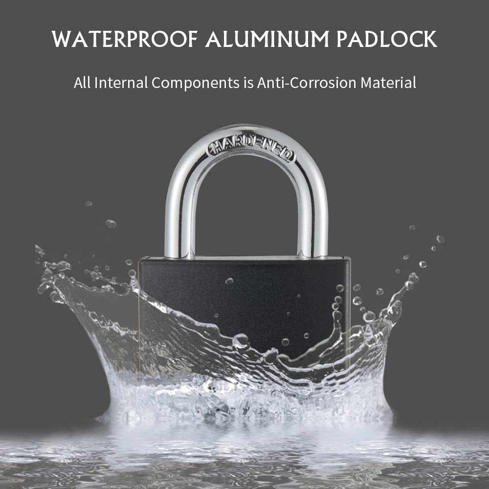 CINCINNO padlock shown in outdoor setting suitable for indoor and outdoor use