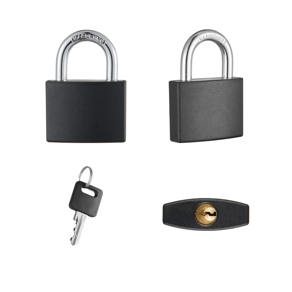 CINCINNO padlock close-up showing brass tumbler for reliable key operation