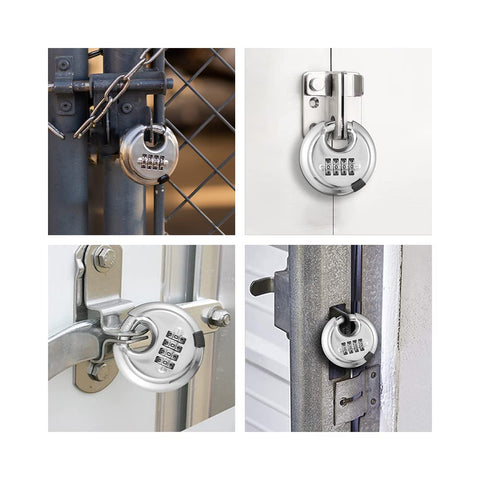 CINCINNO padlock with durable welded body - long-lasting construction.