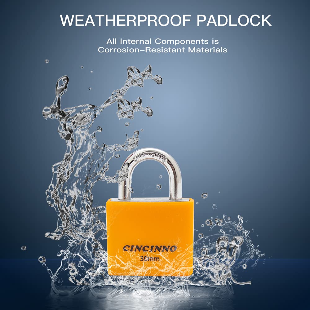 CINCINNO compact locks ideal for sheds, lockers, and toolbox organization