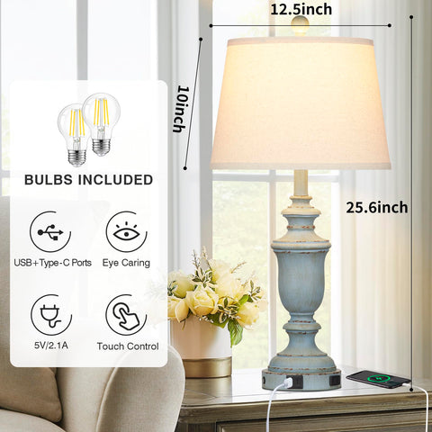 Cinkeda 3-way dimmable touch control lamp for versatile lighting options