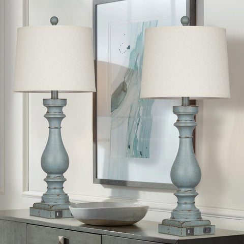 Cinkeda lamps are easy to assemble for quick setup