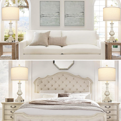 Cinkeda nightstand lamps ideal for bedrooms and living rooms