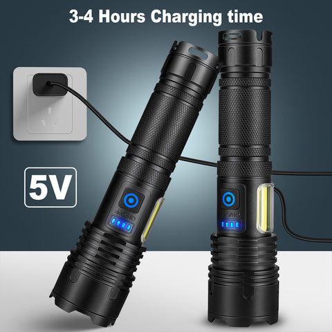 Cinlinso adjustable-head extended enables wide or narrow beam