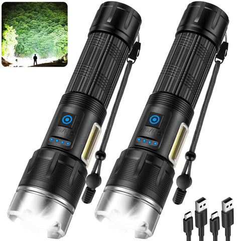 Cinlinso flashlight beam up to 3,280 feet for outdoor visibility