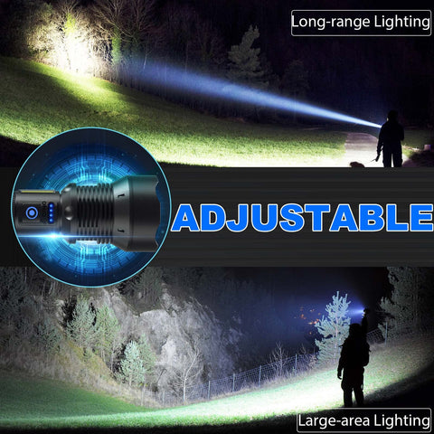 Cinlinso flashlight features COB work light for close-up tasks