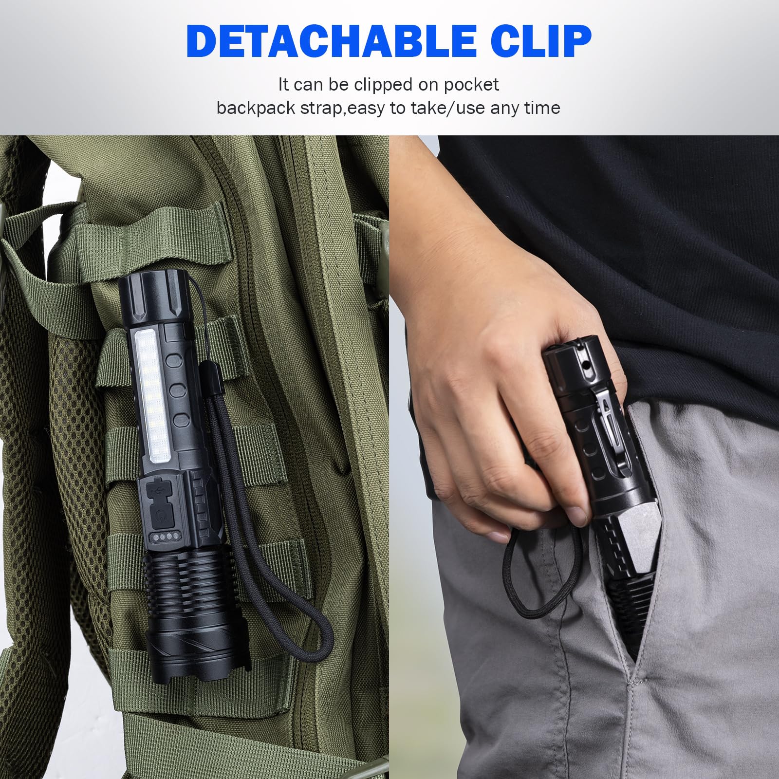Cinlinso flashlight two-pack provides convenient backup for home and travel.