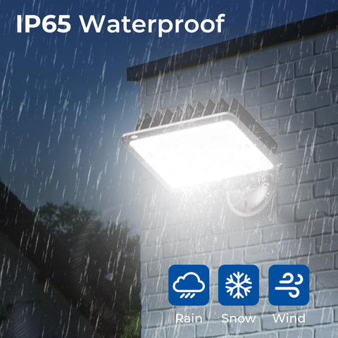 CINOTON 120W flood light, die-cast housing, lasting durability.