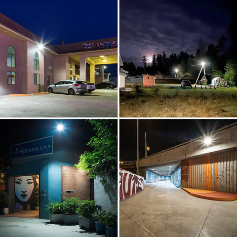 CINOTON 120W flood light, UL listed, safe and reliable.