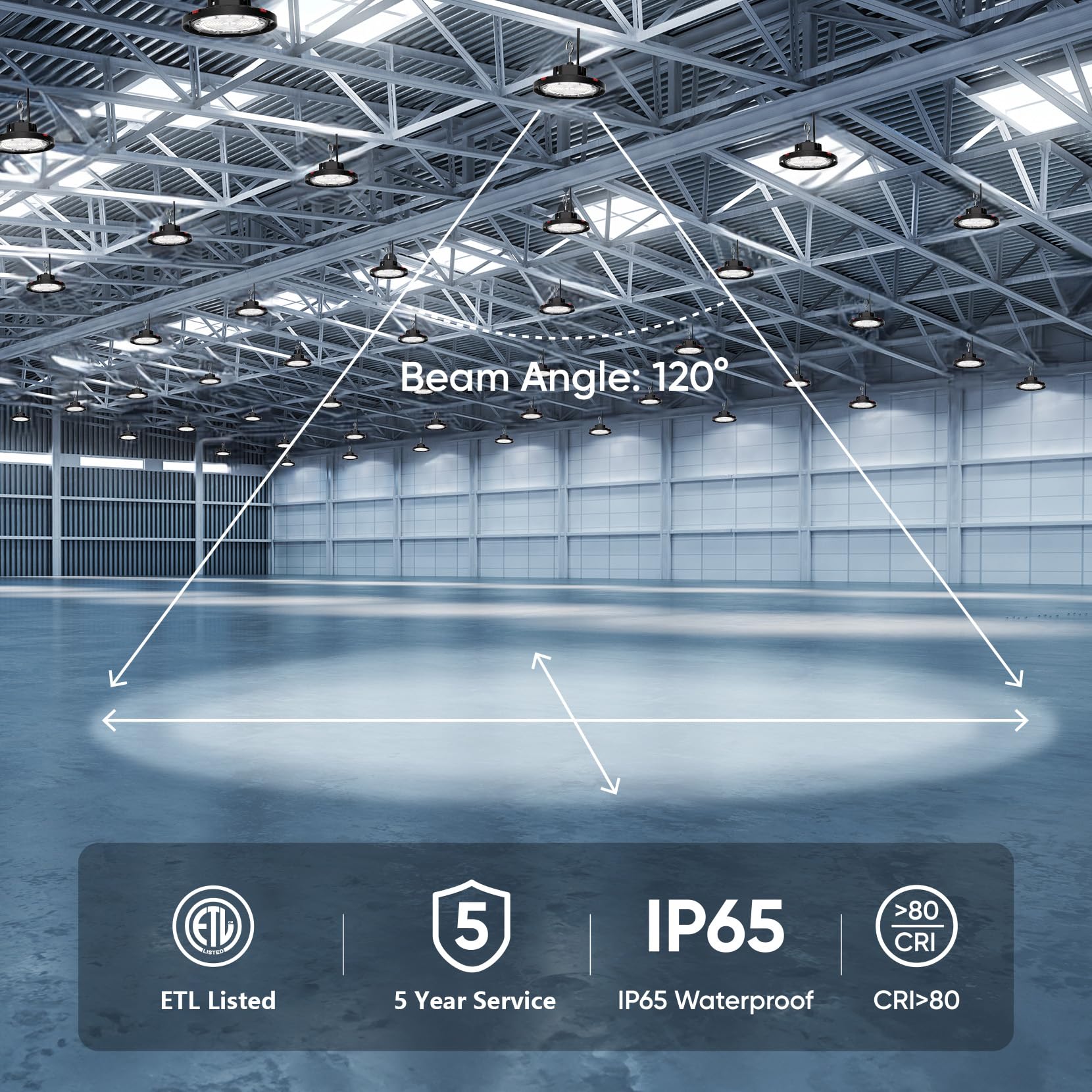US plug enables quick plug-and-play installation of CINOTON light