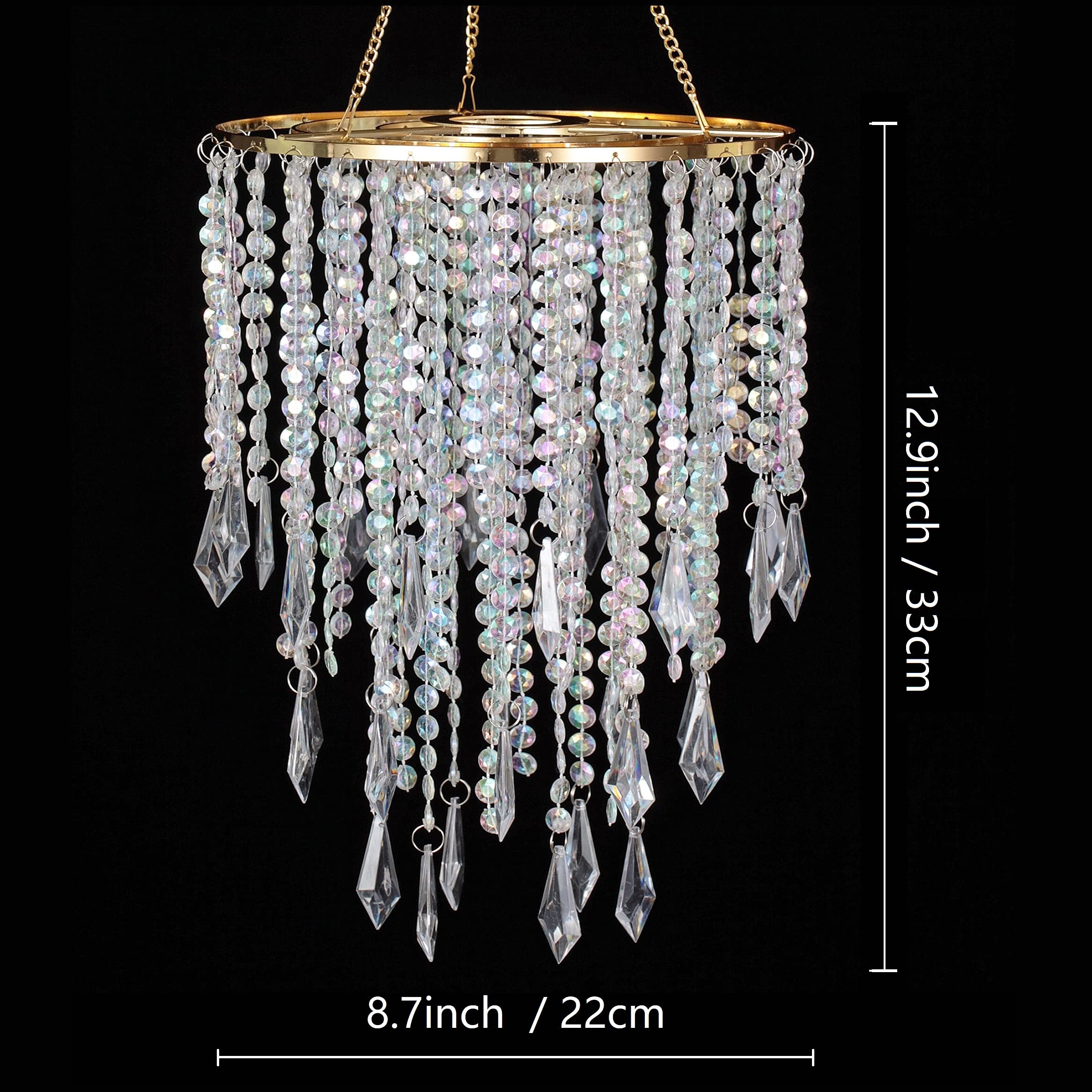 Cioceen gold frame with bead detailing