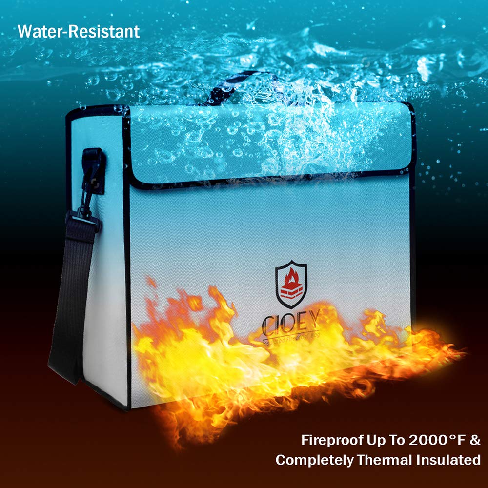 Cioey bag interior shows aluminum foil lining protecting contents from moisture.