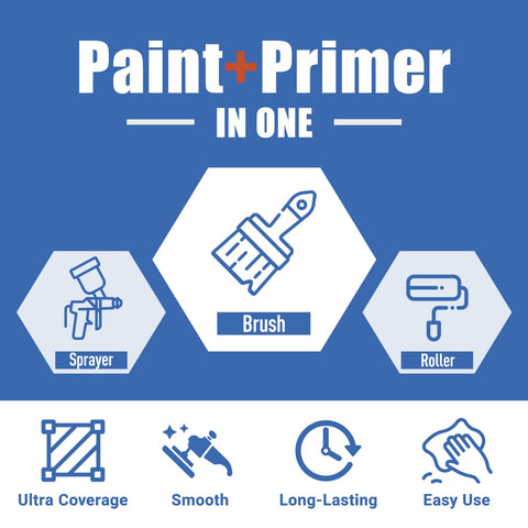CIONIA White Paint Can underfill note explains proper mixing
