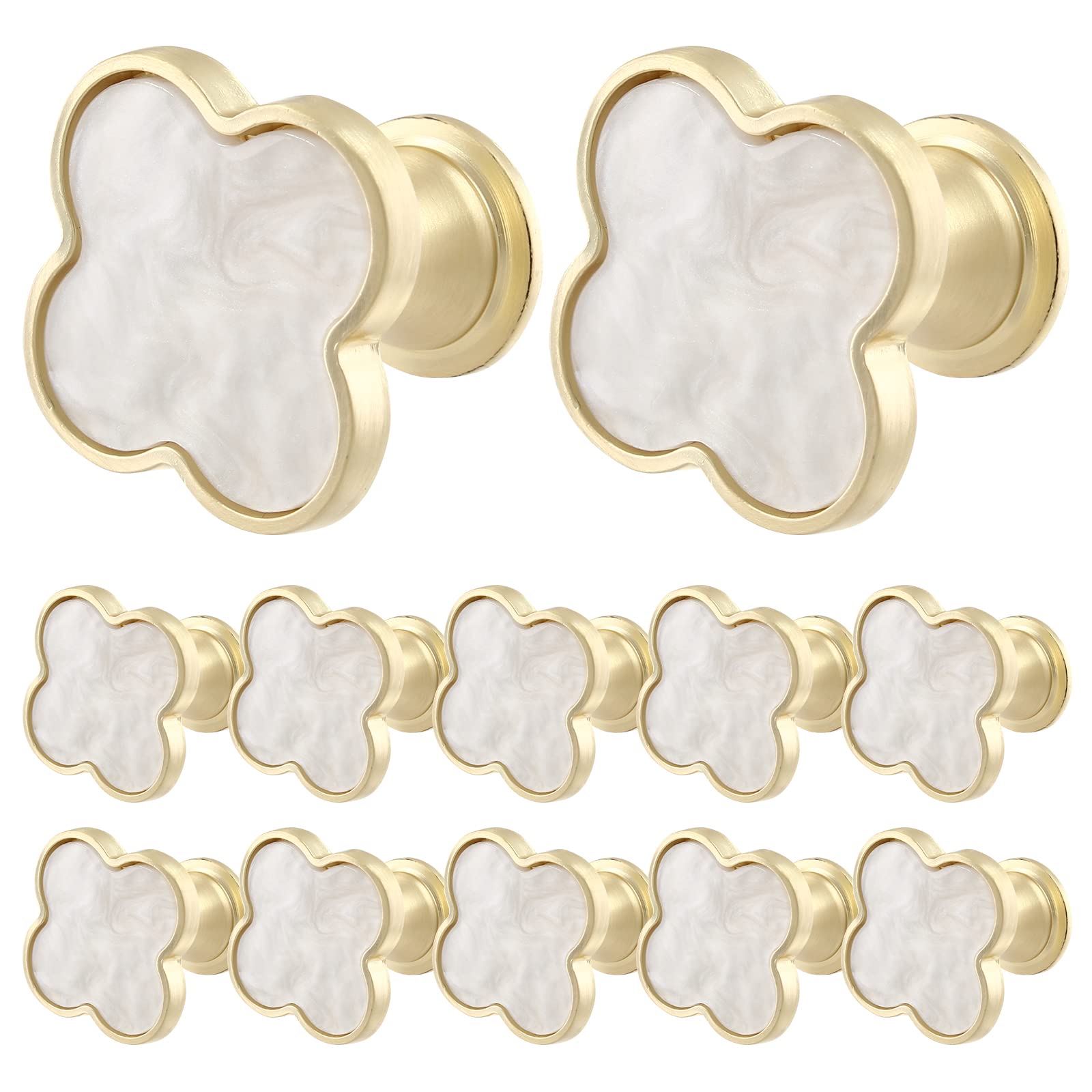Cionyce Clover knob on a drawer for easy grip and stylish upgrade.
