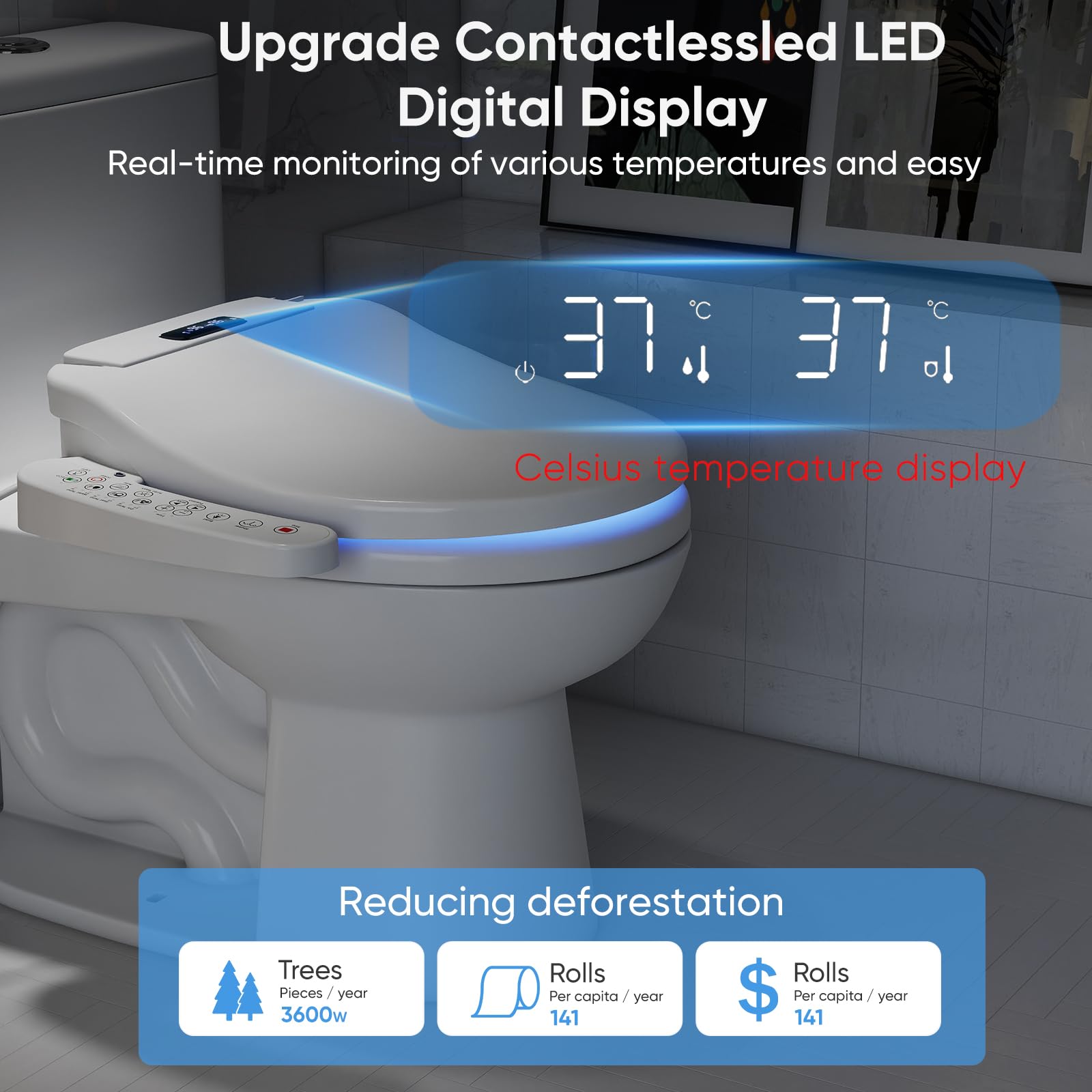 Cioreznt bidet seat installation compatibility with common elongated toilets.